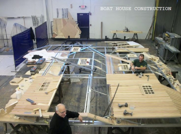 Photo Flash: The Making of REBECCA- Scenic Development Image