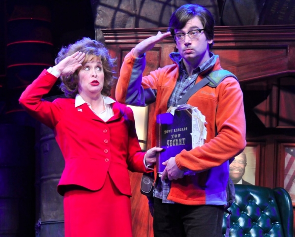 Photo Flash: First Look at Constantine Maroulis, Nancy Opel et al. in Alley Theatre's THE TOXIC AVENGER! Image