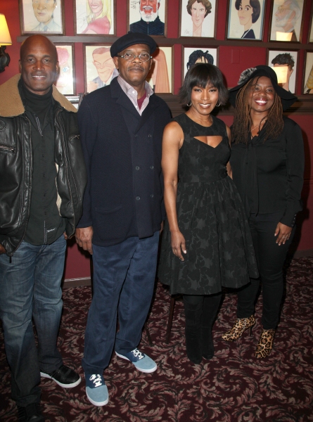 Photo Coverage: Samuel L. Jackson and Angela Bassett Unveil Sardi's Portraits! Image