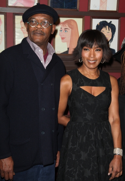 Photo Coverage: Samuel L. Jackson and Angela Bassett Unveil Sardi's Portraits! Image