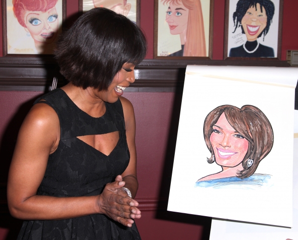 Photo Coverage: Samuel L. Jackson and Angela Bassett Unveil Sardi's Portraits! Image