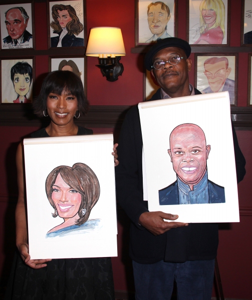 Photo Coverage: Samuel L. Jackson and Angela Bassett Unveil Sardi's Portraits! Image