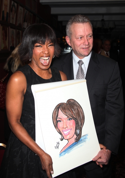 Photo Coverage: Samuel L. Jackson and Angela Bassett Unveil Sardi's Portraits! Image