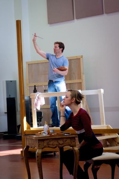 Photo Flash: Behind-the-Scenes of SUNDAY IN THE PARK WITH GEORGE at Repertory Theatre of St. Louis Image