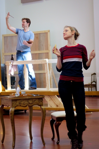 Photo Flash: Behind-the-Scenes of SUNDAY IN THE PARK WITH GEORGE at Repertory Theatre of St. Louis Image