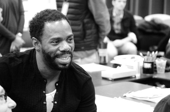 Photo Flash: In Rehearsal with Athol Fugard & Cast of BLOOD KNOT Image