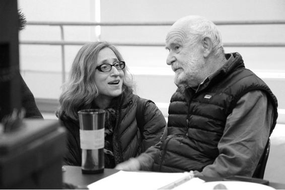 Photo Flash: In Rehearsal with Athol Fugard & Cast of BLOOD KNOT Image