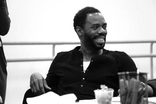 Photo Flash: In Rehearsal with Athol Fugard & Cast of BLOOD KNOT Image