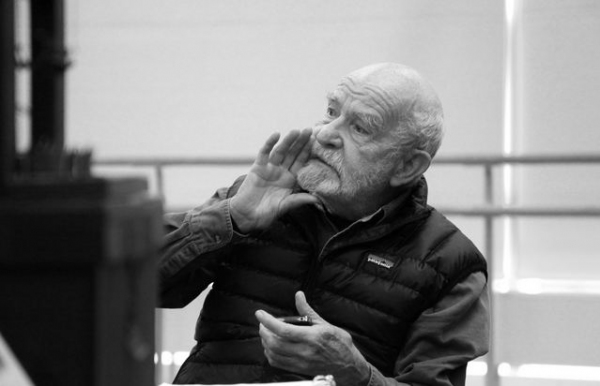 Photo Flash: In Rehearsal with Athol Fugard & Cast of BLOOD KNOT Image