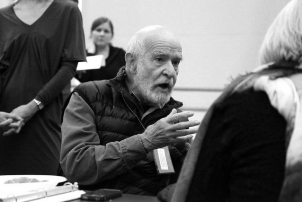 Photo Flash: In Rehearsal with Athol Fugard & Cast of BLOOD KNOT Image