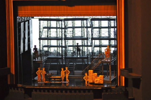 Photo Flash: NEWSIES' Broadway Set Model! Image