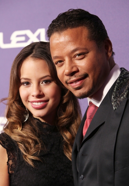  Terrence Howard & Aubrey Howard Photo