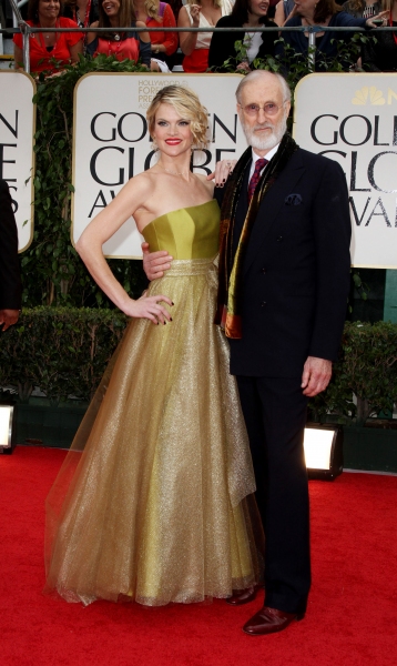Missi Pyle and James Cromwell pictured at the 69th Annual Golden Globe Awards held at Photo