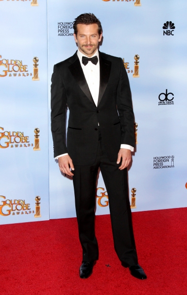 Bradley Cooper pictured at the 69th Annual Golden Globe Awards - Press Room held at t Photo