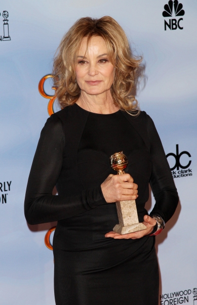  Jessica Lange pictured at the 69th Annual Golden Globe Awards - Press Room held at t Photo
