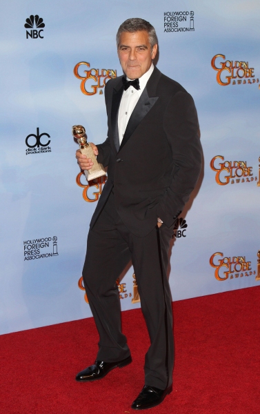 George Clooney pictured at the 69th Annual Golden Globe Awards held at the Beverly Hi Photo