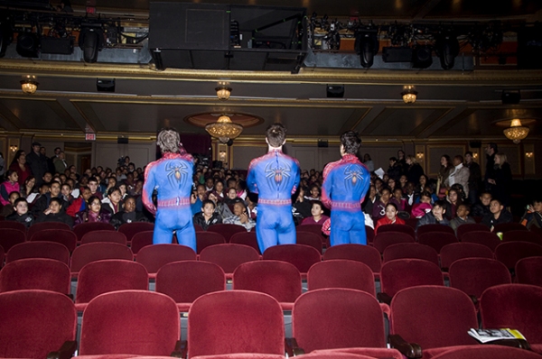 Photo Flash: SPIDER-MAN Hosts Talk Back for PS 343 Students Image