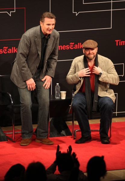 Photo Coverage: Liam Neeson & Joe Carnahan Visit TimesTalks Image
