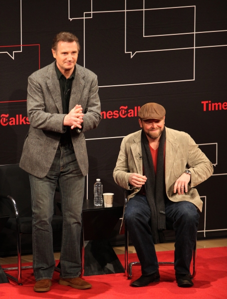 Photo Coverage: Liam Neeson & Joe Carnahan Visit TimesTalks Image