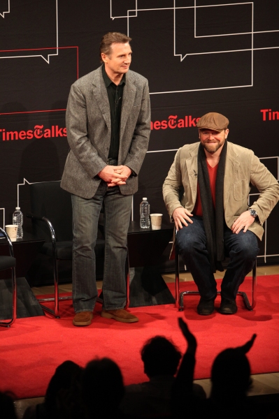 Photo Coverage: Liam Neeson & Joe Carnahan Visit TimesTalks Image