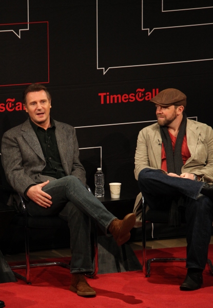 Photo Coverage: Liam Neeson & Joe Carnahan Visit TimesTalks Image