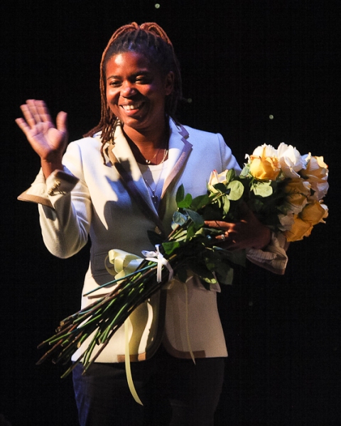 Photo Coverage: THE MOUNTAINTOP Takes Final Broadway Bow Image