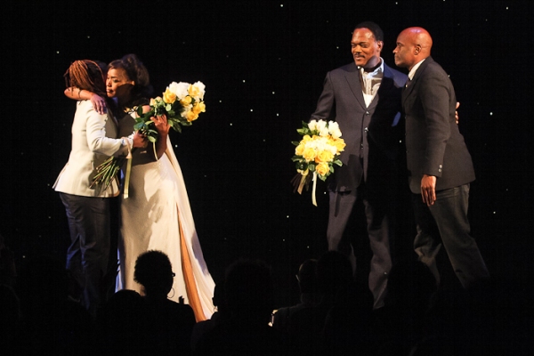 Photo Coverage: THE MOUNTAINTOP Takes Final Broadway Bow Image