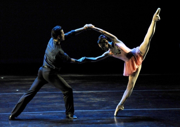 New York City Ballet's Robert Fairchild and Tiler Peck Photo