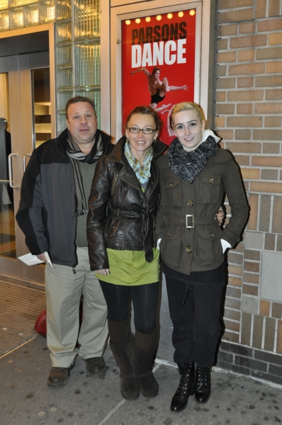 Mike Abate, Caitlin Taylor and Maria Triano Photo