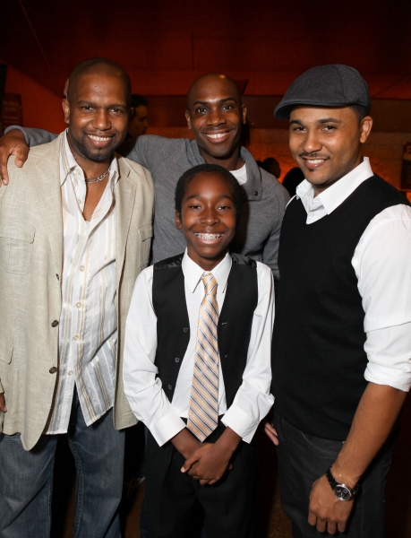 CULVER CITY, CA - JANUARY 22: (Clockwise from L) Cast members Keith Arthur Bolden, Br Photo