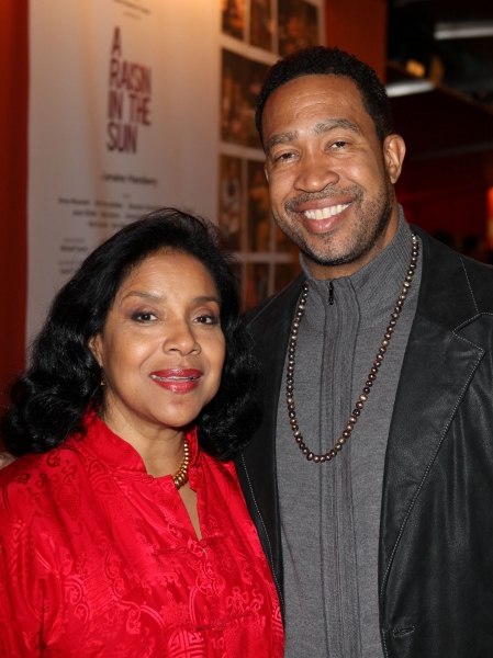 Director Phylicia Rashad and John Marshall Jones
 Photo