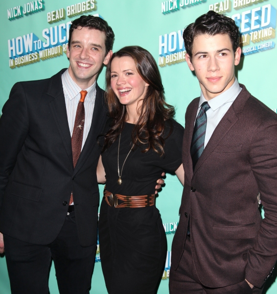 Photo Coverage: Nick Jonas & Michael Urie Celebrate HOW TO SUCCEED IN BUSINESS WITHOUT REALLY TRYING Opening Night Image