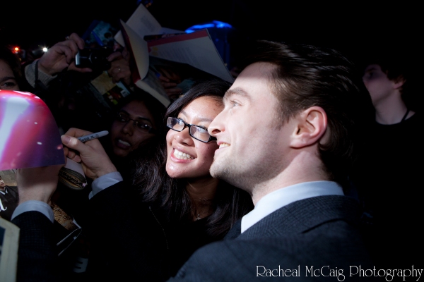 Daniel Radcliffe greets his fans Photo