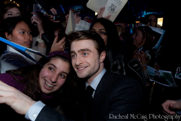 Daniel Radcliffe greets his fans Photo