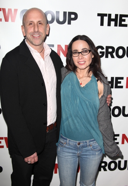 Scott Elliott & Janeane Garofalo  Photo