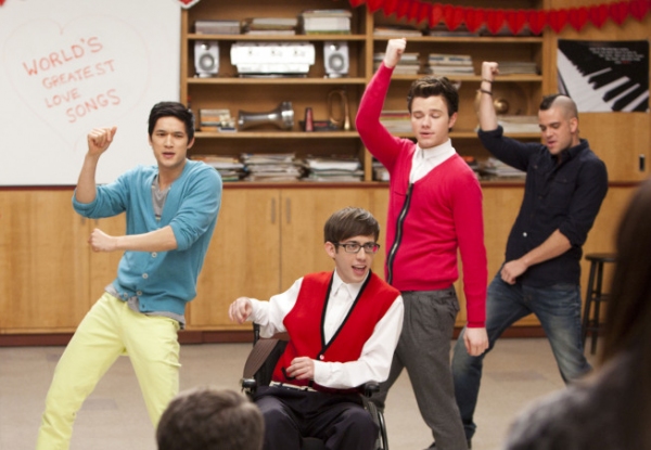 Photo Flash: First Look - Brian Stokes Mitchell, Jeff Goldblum, et al. in GLEE! Image