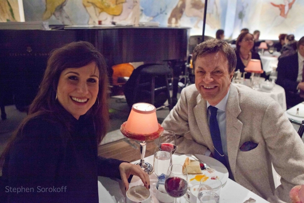 Photo Coverage: Katie Couric, Matthew Broderick & More Cheer on Christine Ebersole at the Cafe Carlyle Image