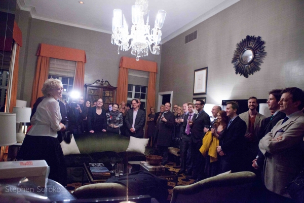 Photo Coverage: Katie Couric, Matthew Broderick & More Cheer on Christine Ebersole at the Cafe Carlyle Image