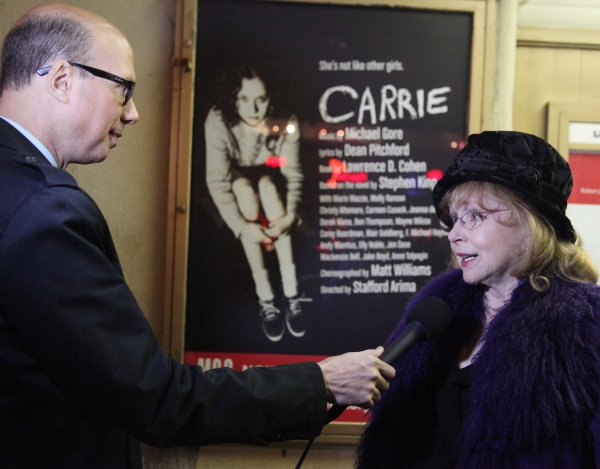Photo Coverage: Piper Laurie & More at the First Preview for CARRIE! Image