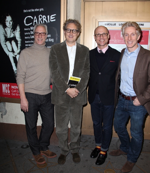 MCC Artistic Directors Robert LuPone, Bernie Telsey, Will Cantler and MCC Executive D Photo