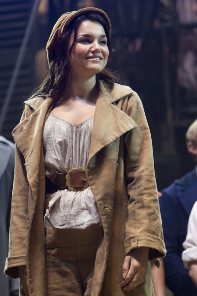 Samantha Barks (Eponine) at the LES MISERABLES 25th Anniversary Concert at the O2 Are Photo