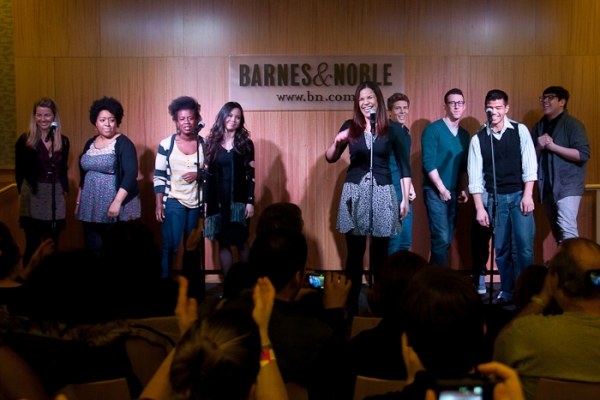 Photo Coverage: GODSPELL Promotes New Album at Barnes & Noble! Image