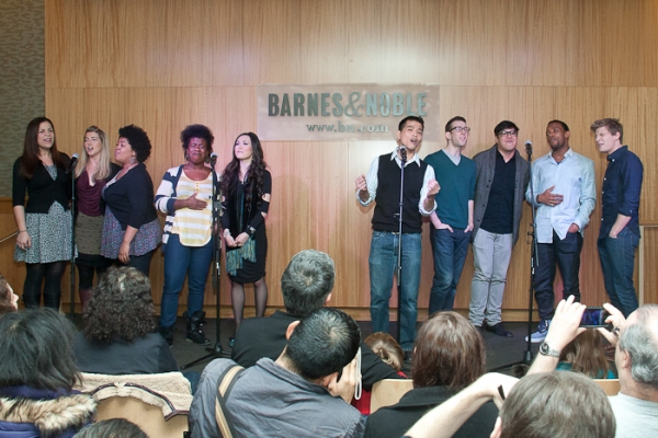 Photo Coverage: GODSPELL Promotes New Album at Barnes & Noble! Image