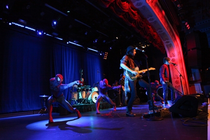 Photo Flash: Cast of SPIDER-MAN Performs on IMUS Image