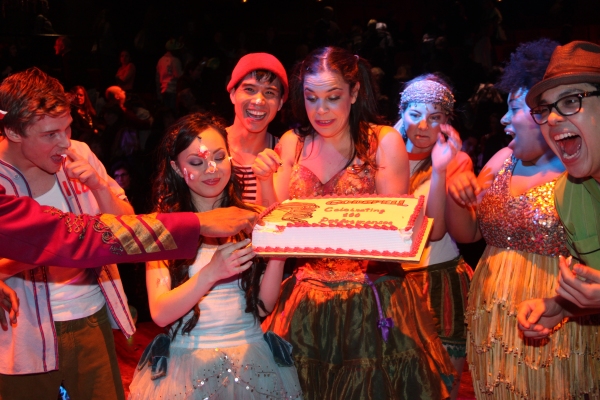 Photo Coverage: GODSPELL Celebrates 100 Performances! Image