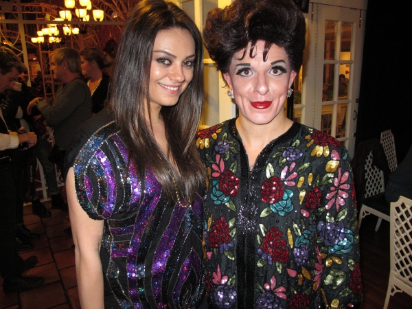 Photo Flash: Mila Kunis Attends Peter Mac's Judy Garland LIVE! at The French Market Image