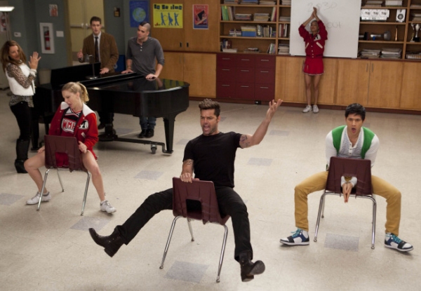 Photos and Audio: Tonight on GLEE- Ricky Martin, LMFAO, and More! Image