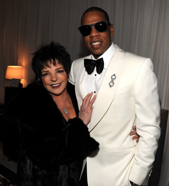 Photo Flash: Jay-Z Meets with Liza Minnelli at NYC Concert! Image