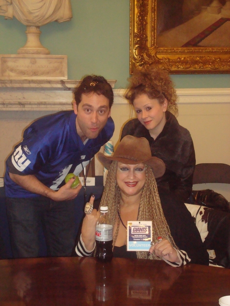 Photo Flash: Go Giants! ROCK OF AGES Plays the Super Bowl Parade! Image
