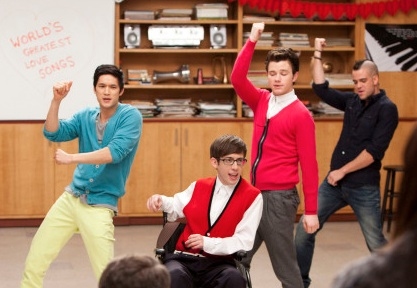Photos and Audio: Tonight on GLEE- Whitney Houston, ANYTHING GOES, and More! Image